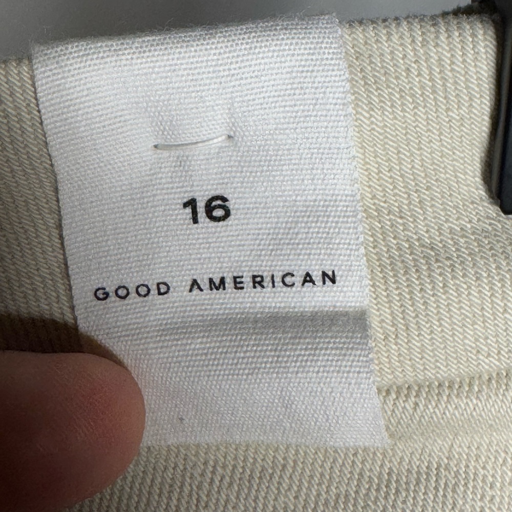 NWT Stylish Cream Denim Jeans - Picture 7 of 7